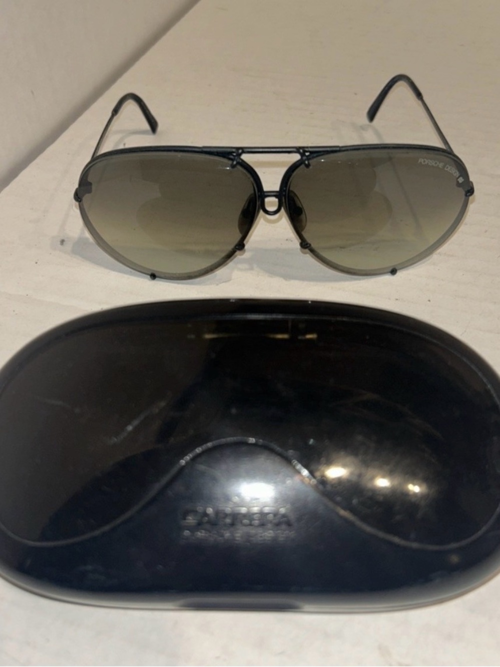 Carrera Aviator Sunglasses 5621 with Gray/Black Lenses